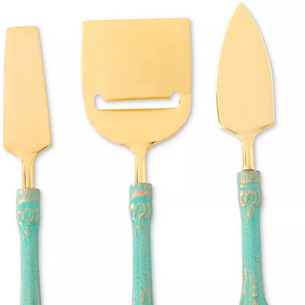 NEW Shiraleah Antico Cheese Tools, Set of 3
